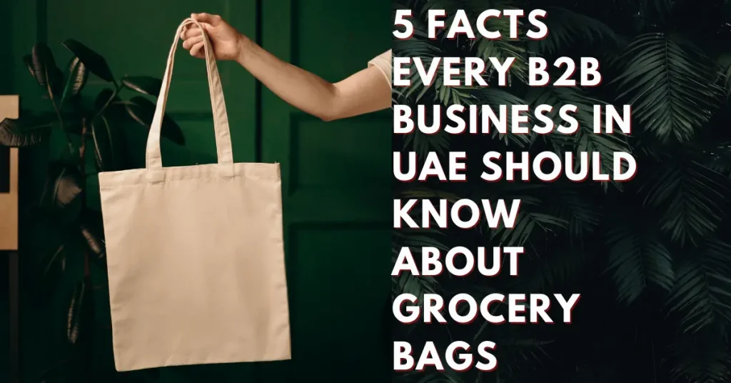 5 Facts Every B2B Business in UAE Should Know About Grocery Bags