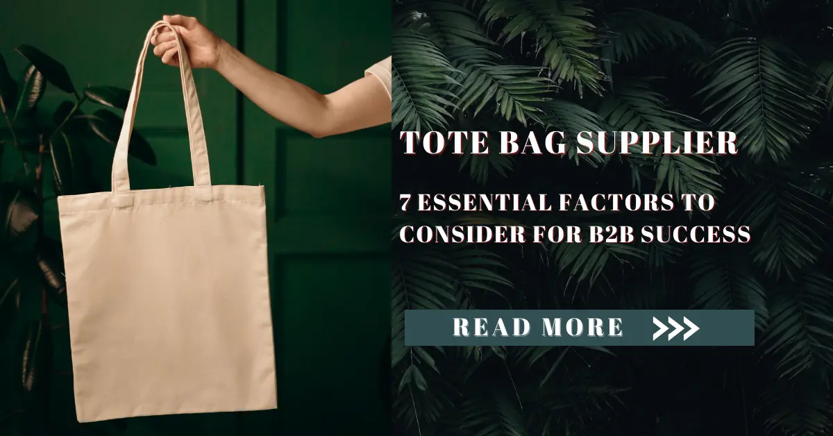 Tote Bag Supplier