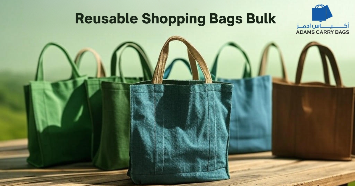 Reusable shopping bags bulk – eco-friendly, cost-effective alternatives to plastic bags